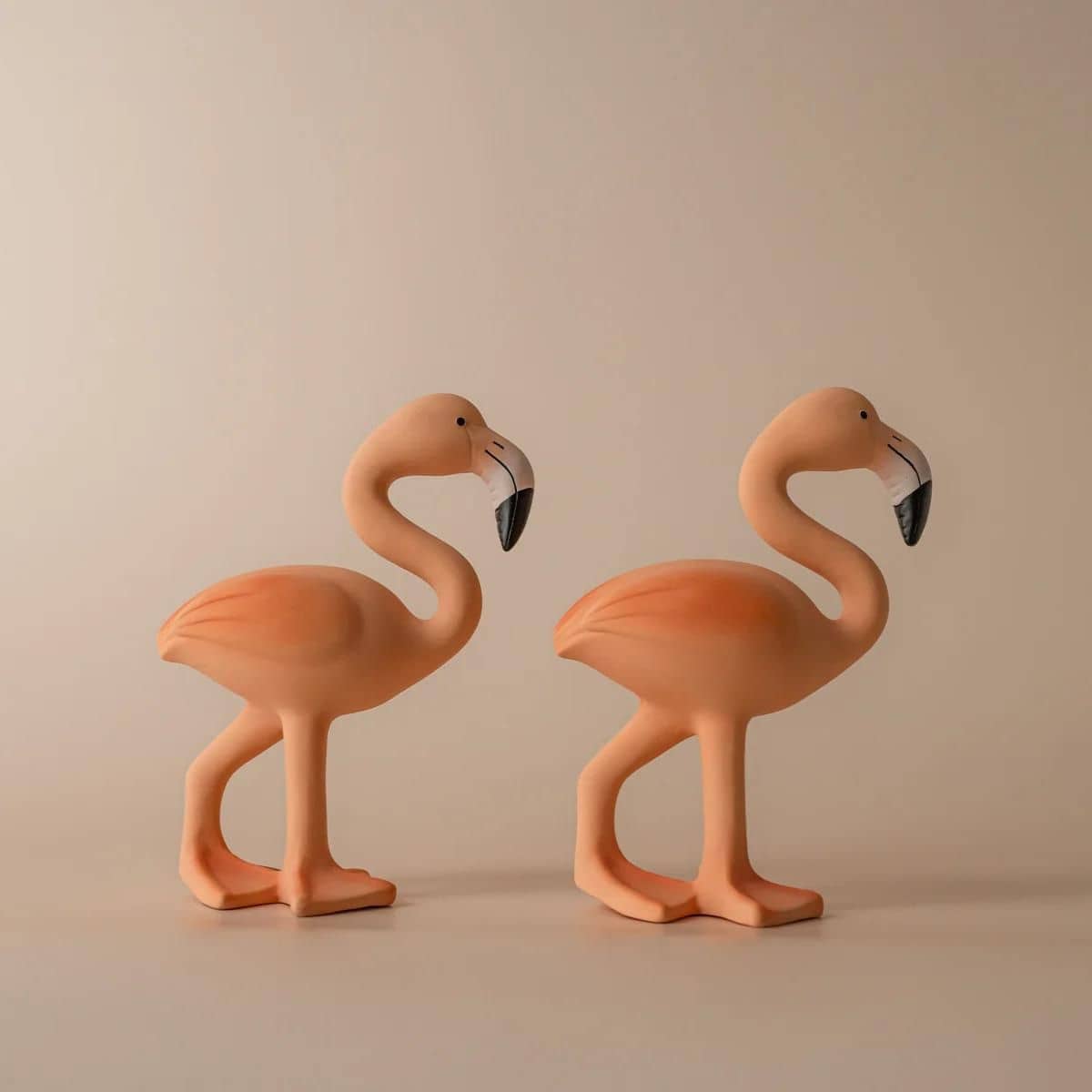 Lingo the Flamingo - Natural Rubber Teether