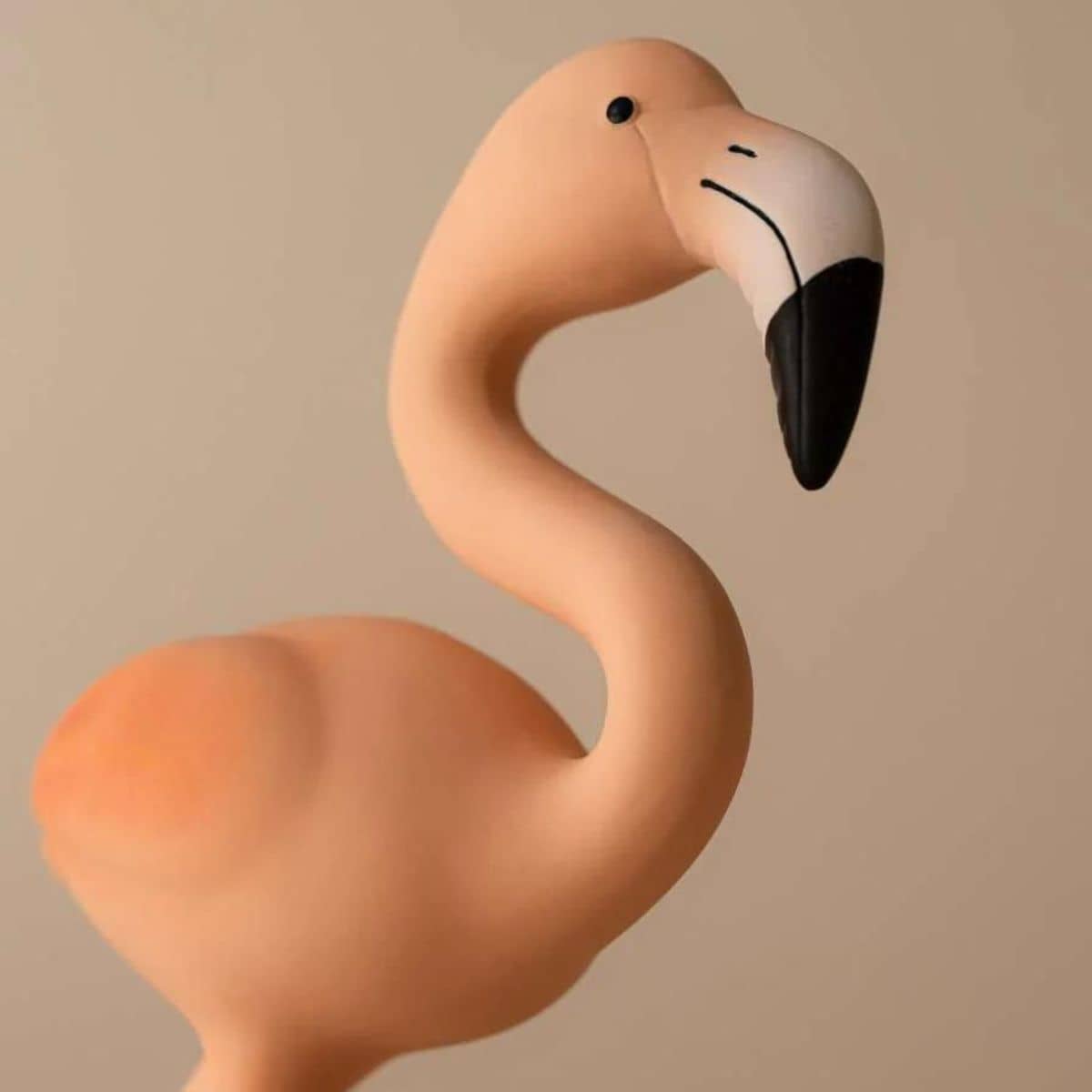 Lingo the Flamingo - Natural Rubber Teether