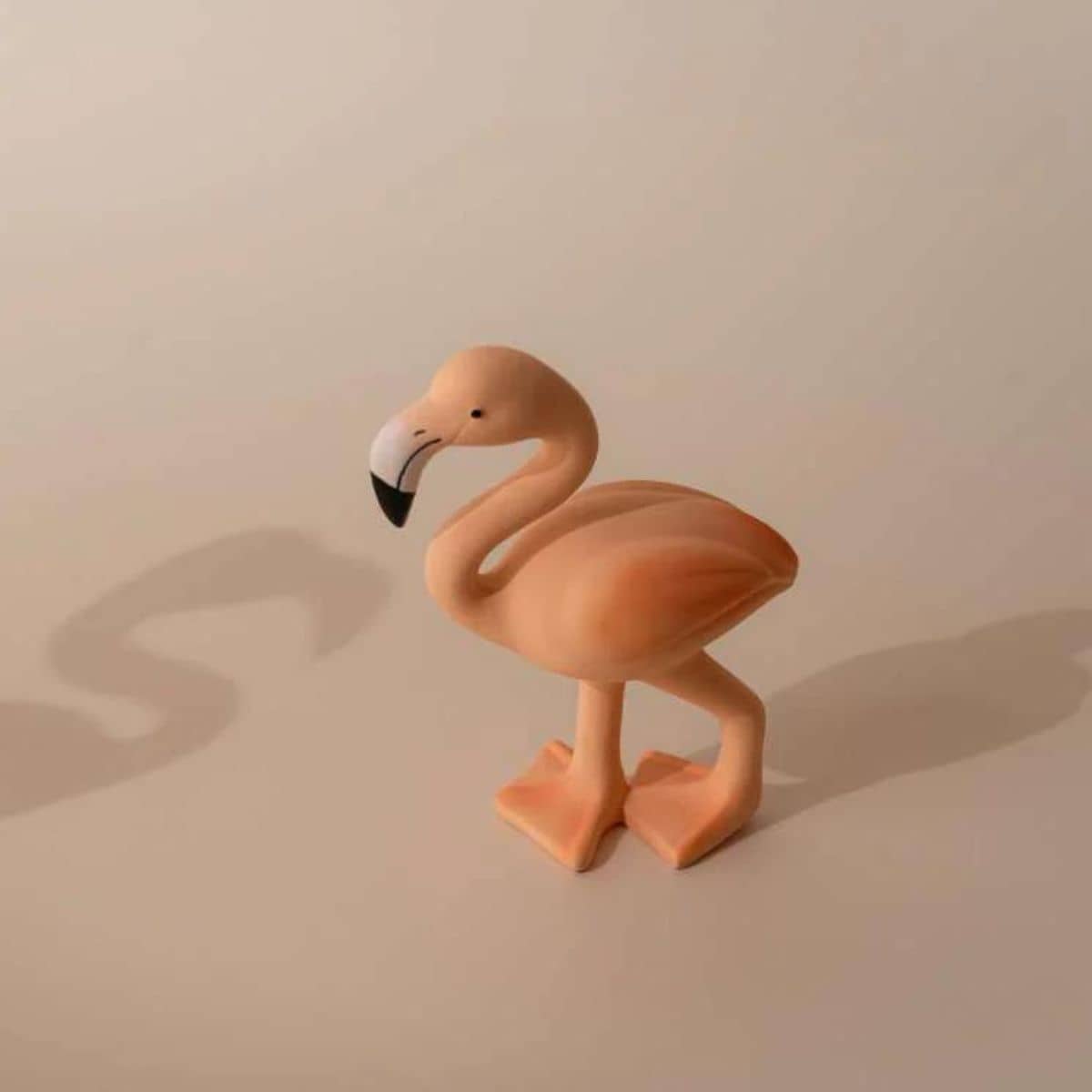 Lingo the Flamingo - Natural Rubber Teether