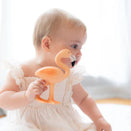 Lingo the Flamingo - Natural Rubber Teether