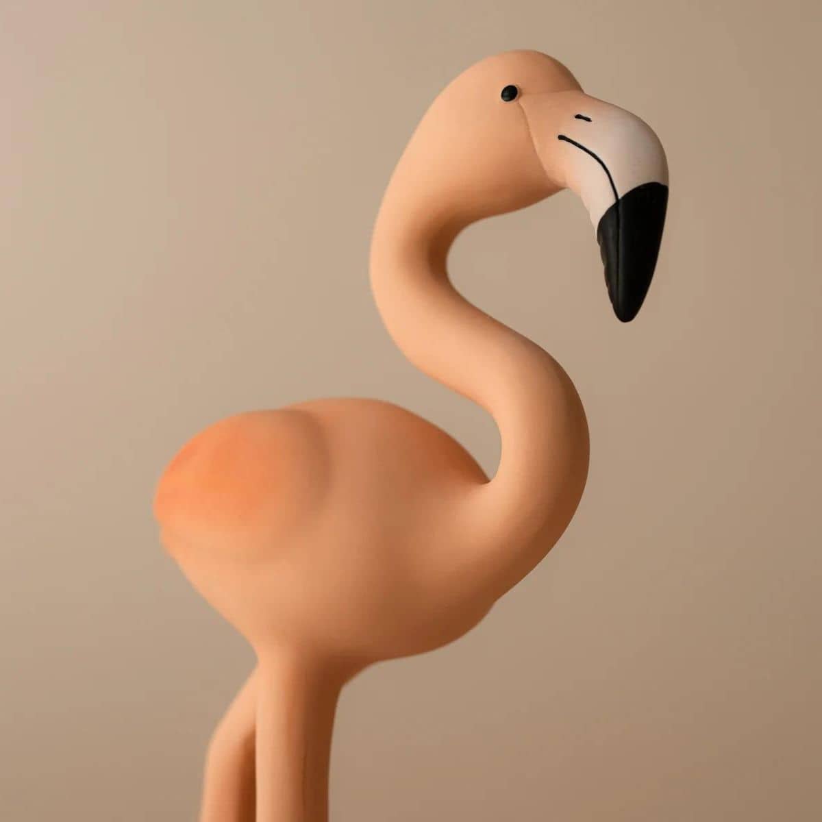 Lingo the Flamingo - Natural Rubber Teether