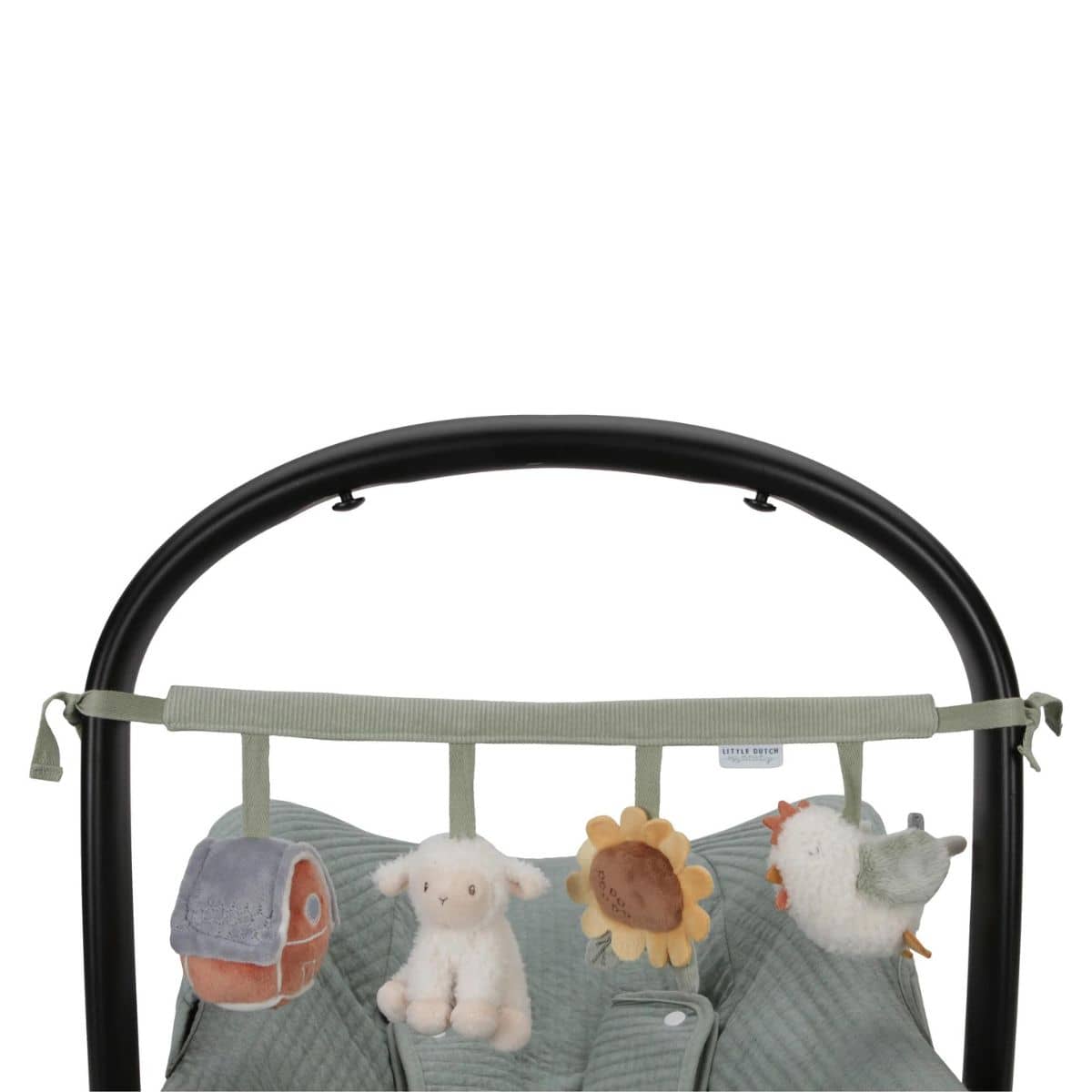 Little Dutch Little Farm Car Seat Toy