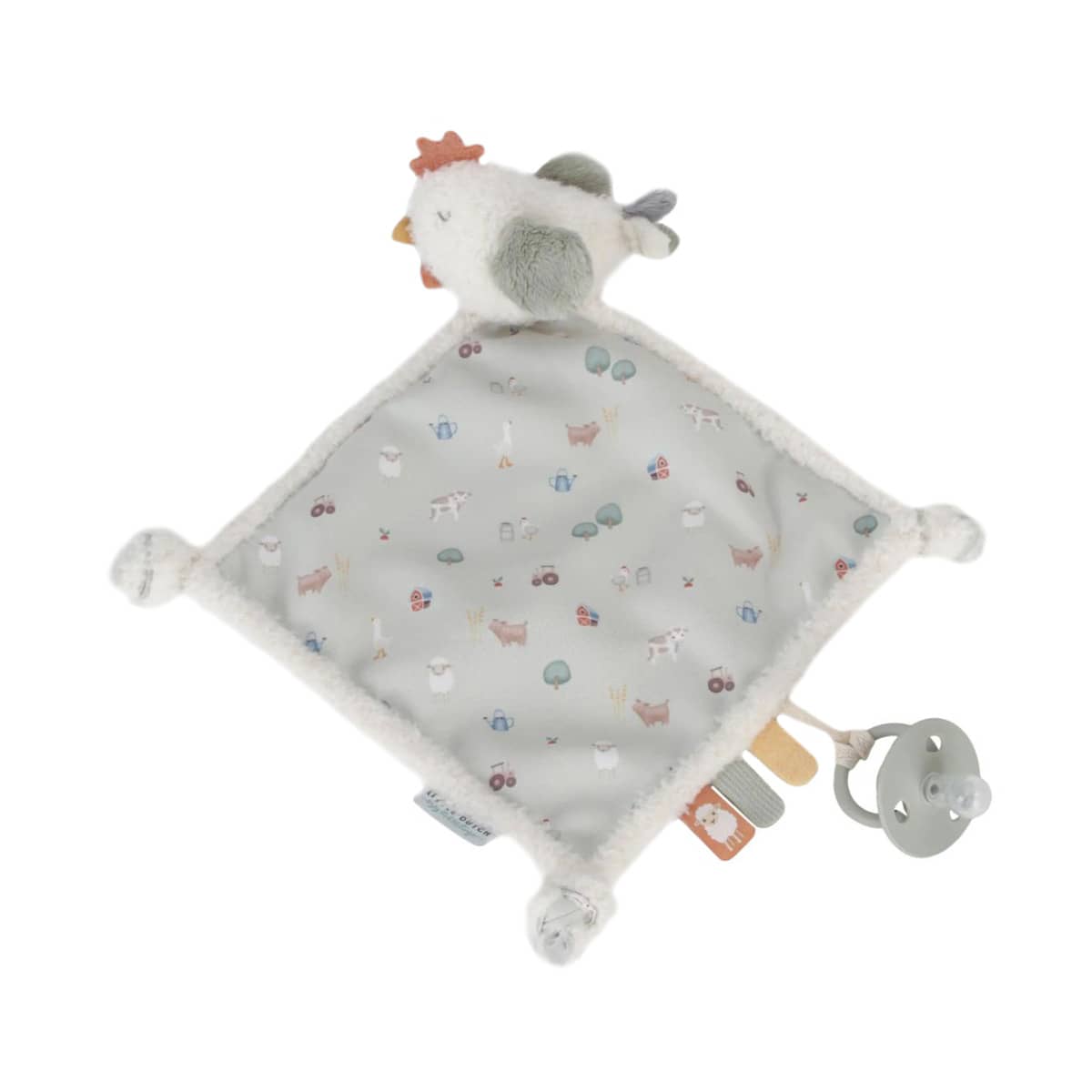 Little Dutch Little Farm Cuddle Cloth Chicken