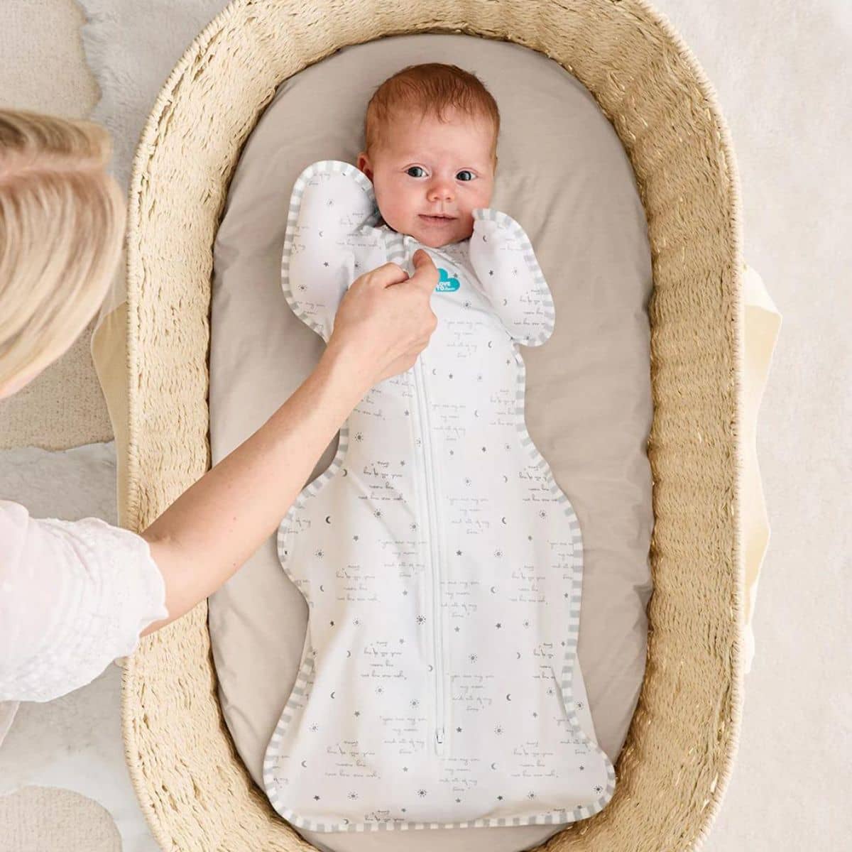 Love to Dream Swaddle UP Lite 0.2 TOG - White