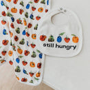 L'ovedbaby x The Very Hungry Caterpillar Organic Two Layer Reversible Bib - Fruits