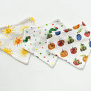 L'ovedbaby x The Very Hungry Caterpillar Organic Bandana Bib - Multi 3 pack