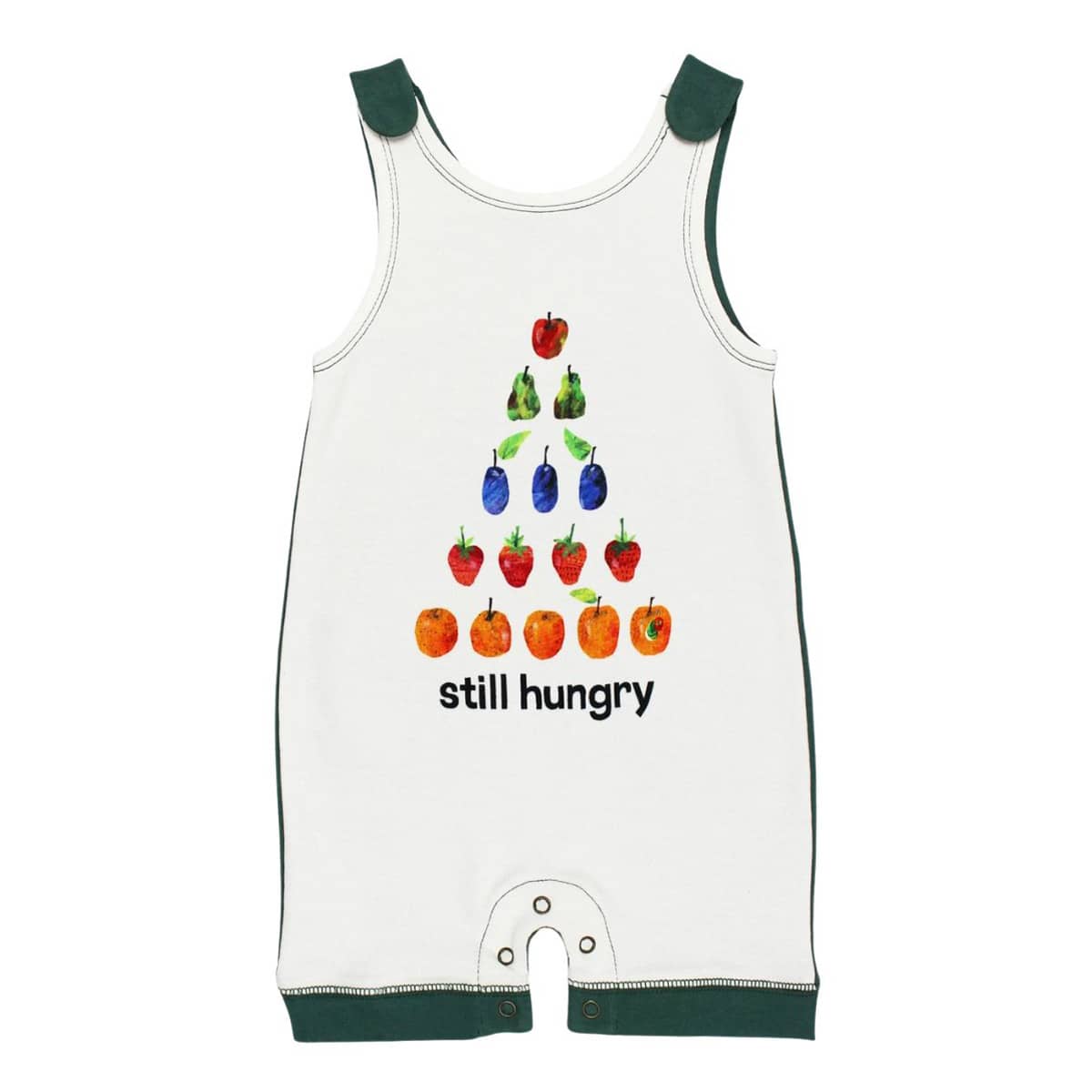 L'ovedbaby x The Very Hungry Caterpillar Organic Sleeveless Romper - Still Hungry