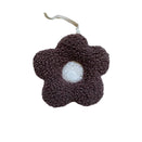 Luna Mae Creations - Pacifier Holder - Cozy Cocoa Daisy