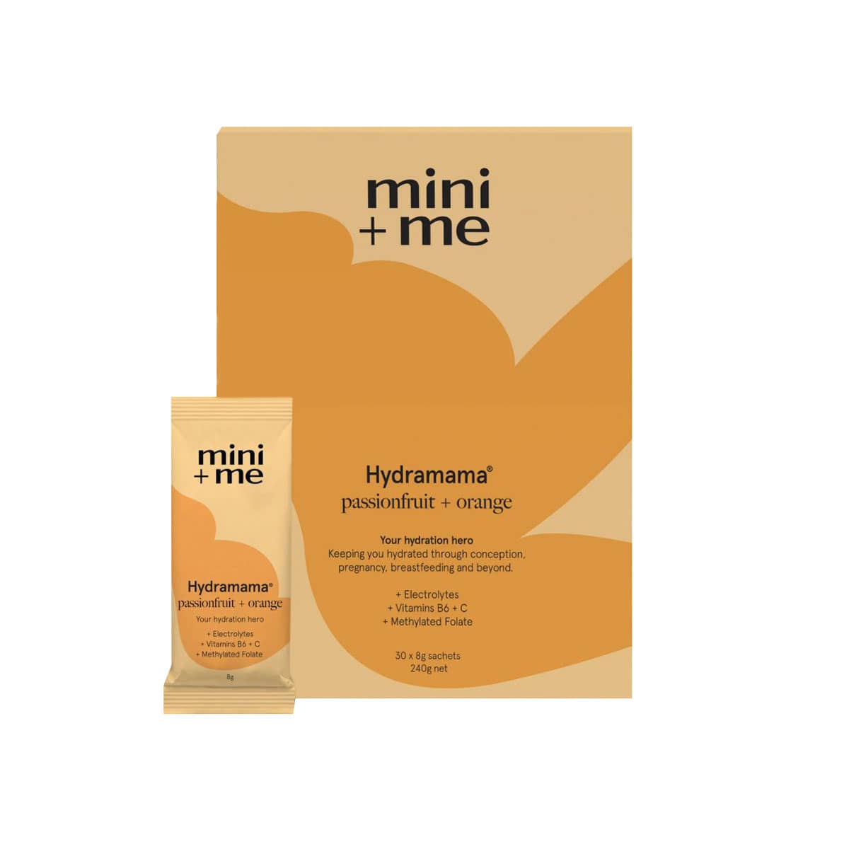 Mini + Me Hydramama Hydration Support Drink - Passionfruit and Orange