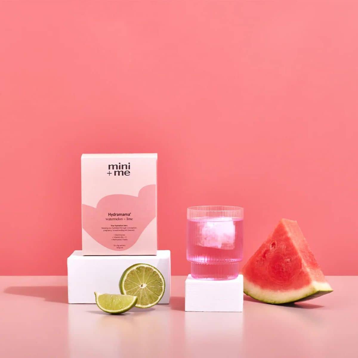 Mini + Me Hydramama Hydration Support Drink - Watermelon and Lime