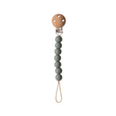 Mushie Pacifier Clip - Halo - Dried Thyme