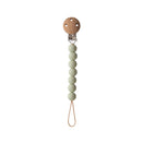 Mushie Pacifier Clip - Halo - Sage