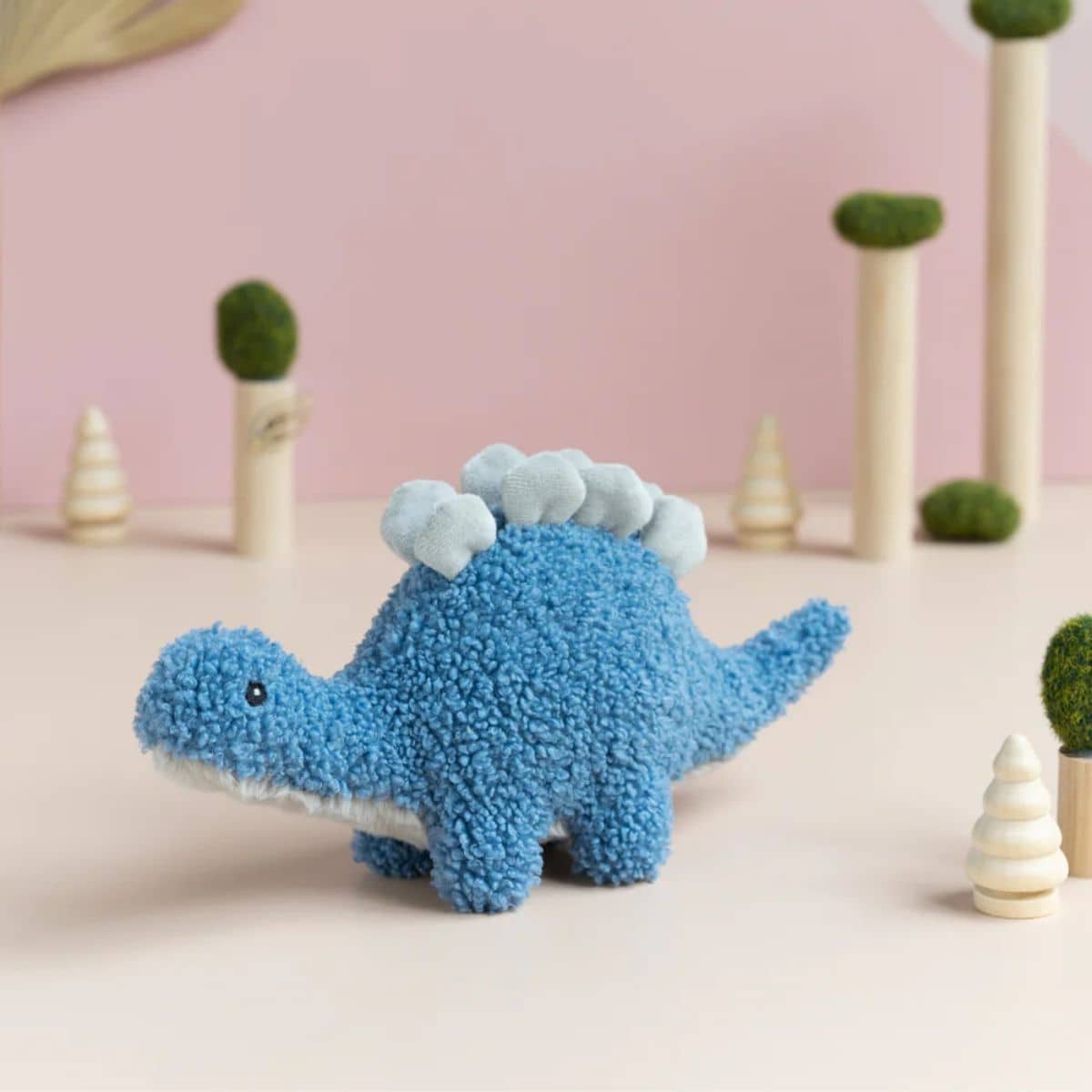 Nana Huchy Baby Stu the Stegosaurus - Blue