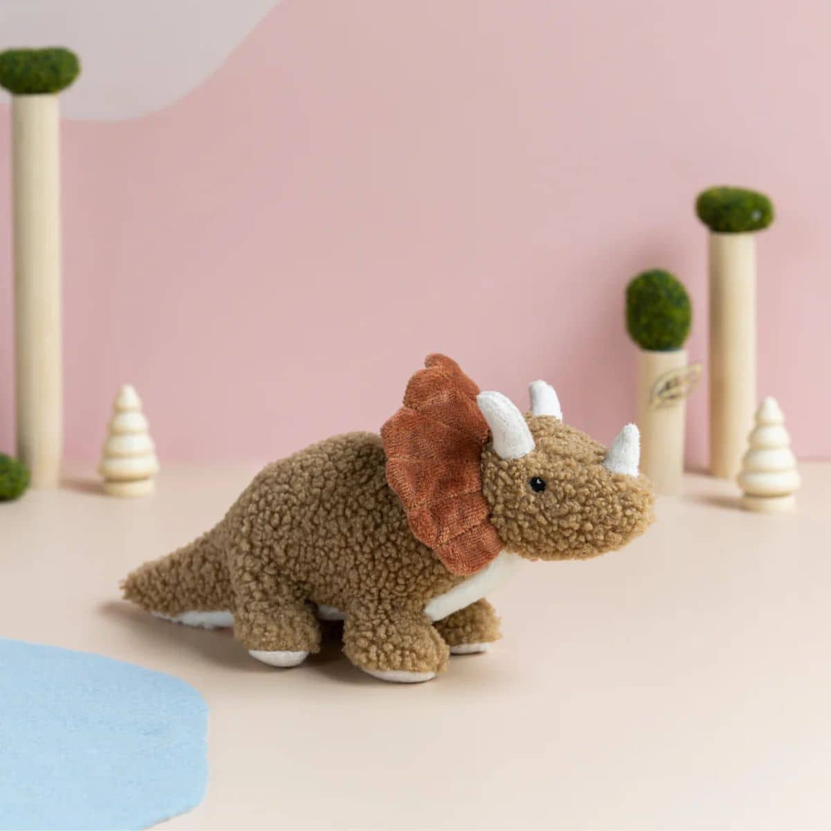 Nana Huchy Baby Thomas the Triceratops - Brown