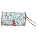 OiOi Change Mat Clutch - Blue Paisley/Tan