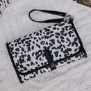 OiOi Change Mat Clutch - Leopard/Black