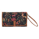 OiOi Change Mat Clutch - Jungle Black/Tan