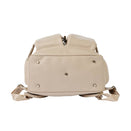 OiOi Faux Leather Nappy Backpack - Oat Dimple