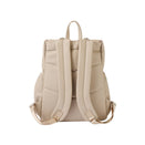 OiOi Faux Leather Nappy Backpack - Oat Dimple