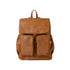 OiOi Faux Leather Nappy Backpack - Tan