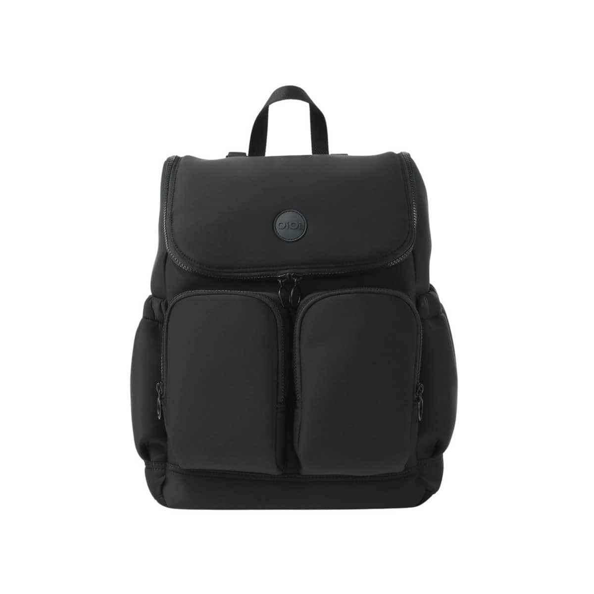 OiOi Neoprene Signature Nappy Backpack - Black