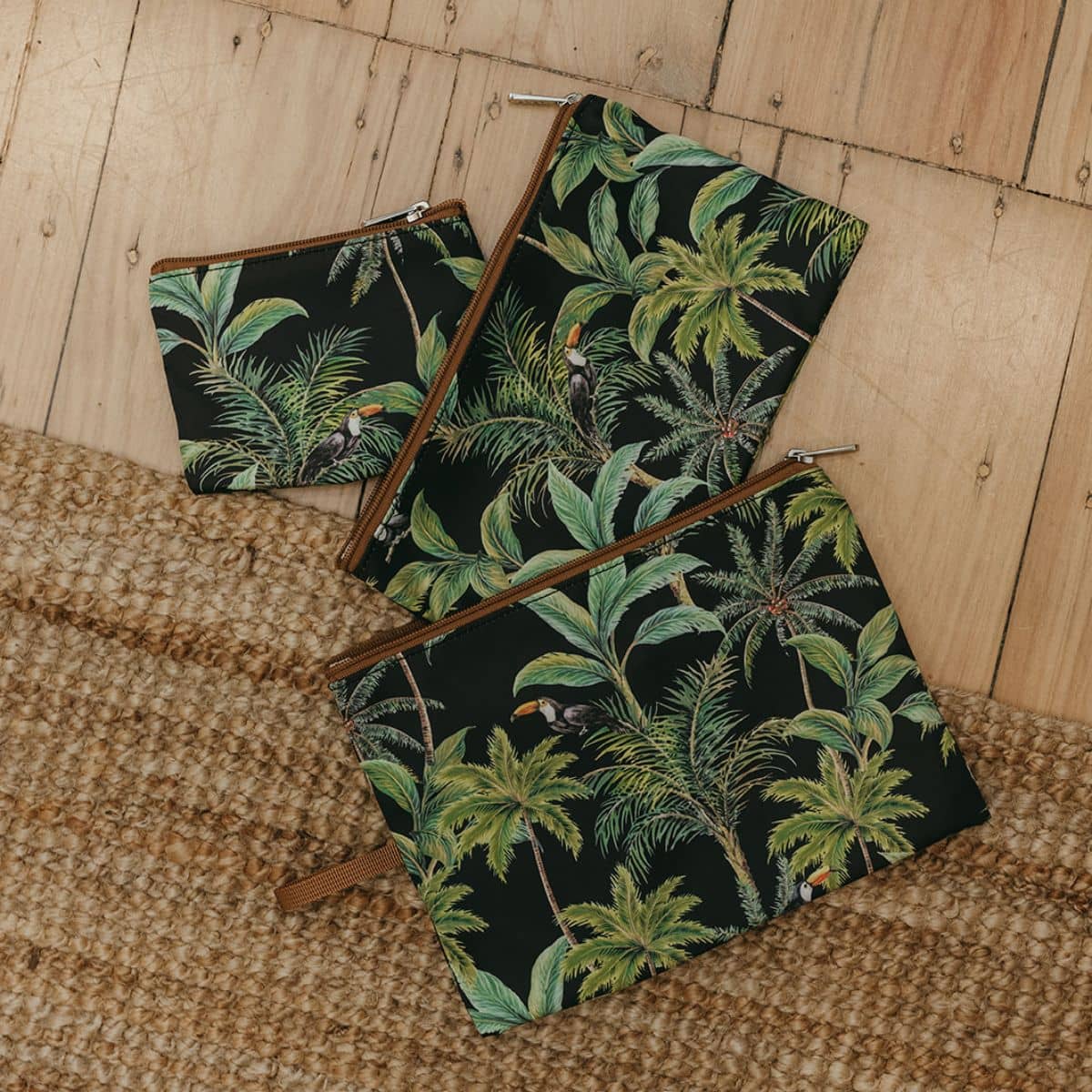 OiOi Packing Pouch Trio - Tropical