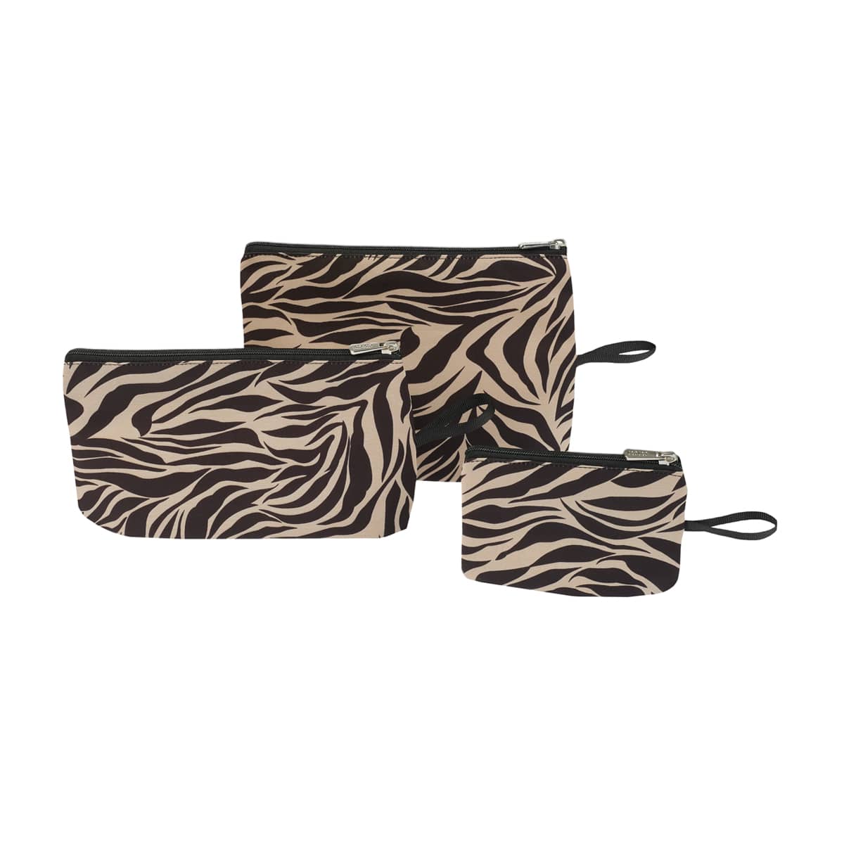 OiOi Packing Pouch Trio - Zebra