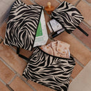 OiOi Packing Pouch Trio - Zebra