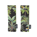 OiOi Reversible Pram Harness Cover Set - Tropical White and Tropical Black