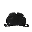 OiOi Vegan Leather Nappy Backpack - Black Dimple