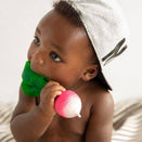 Oli & Carol Natural Rubber Teether - Ramona the Radish