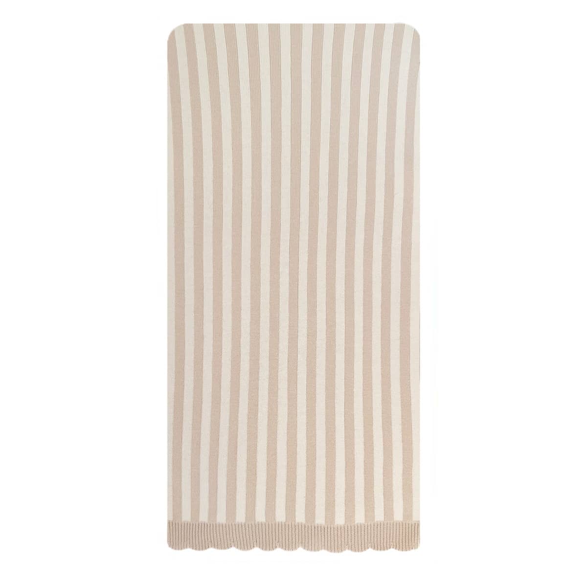 Pop Ya Tot Carnival Organic Knit Blanket - Beige