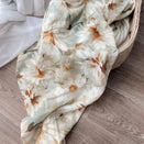 Pop Ya Tot Organic Cotton Swaddle Wrap - Fringed Everlasting