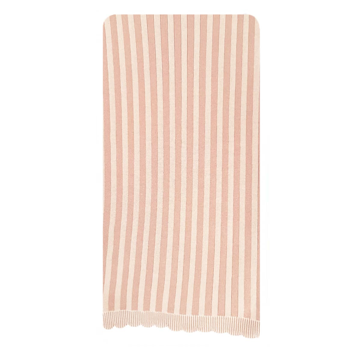 Pop Ya Tot Carnival Organic Knit Blanket - Blush