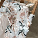 Pop Ya Tot Organic Cotton Swaddle Wrap - Barrier Reef