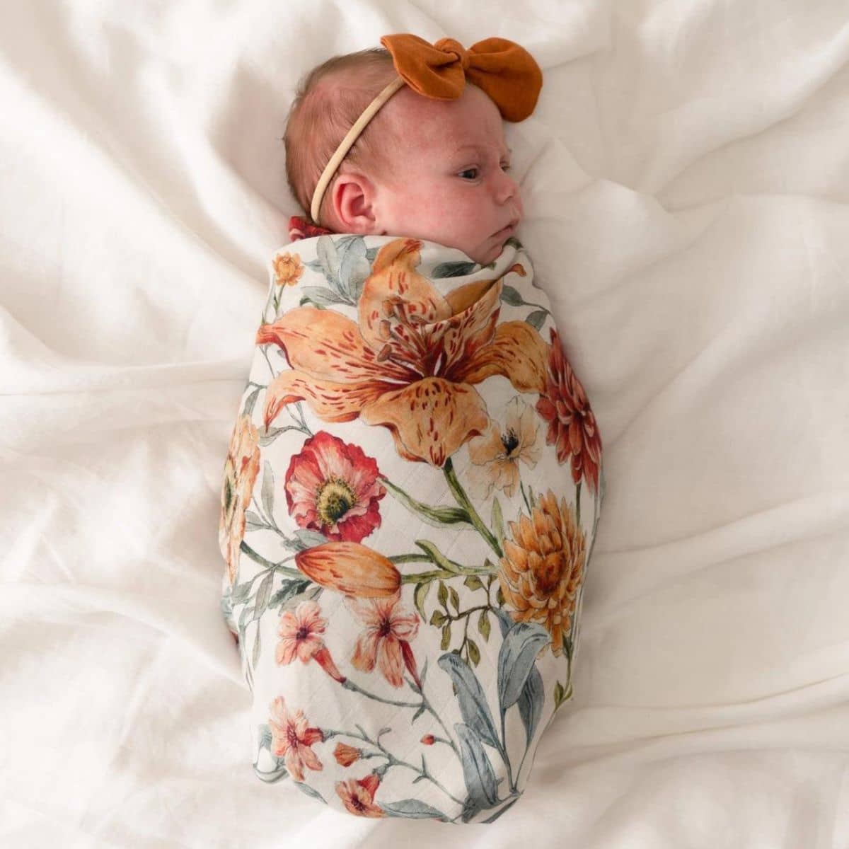 Pop Ya Tot Organic Cotton Swaddle Wrap - Le Piccadilly