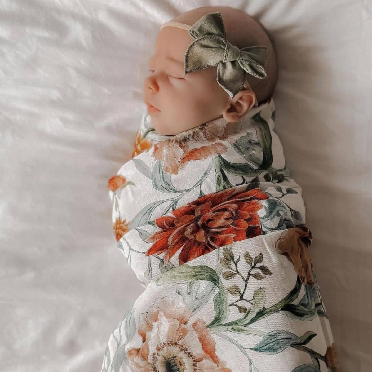 Pop Ya Tot Organic Cotton Swaddle Wrap - Le Piccadilly