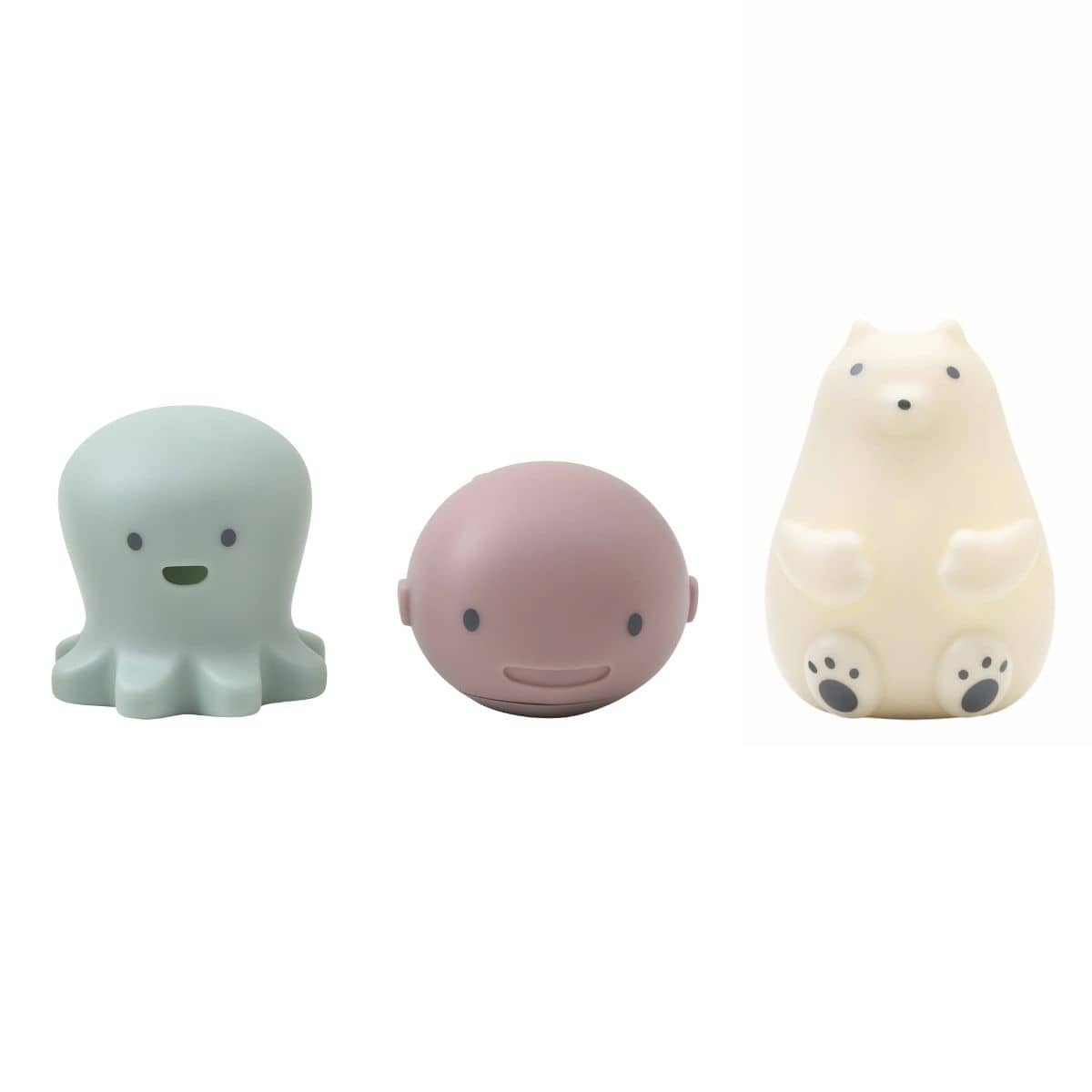 Shnuggle Bear, Whale, Octopus Toy Set