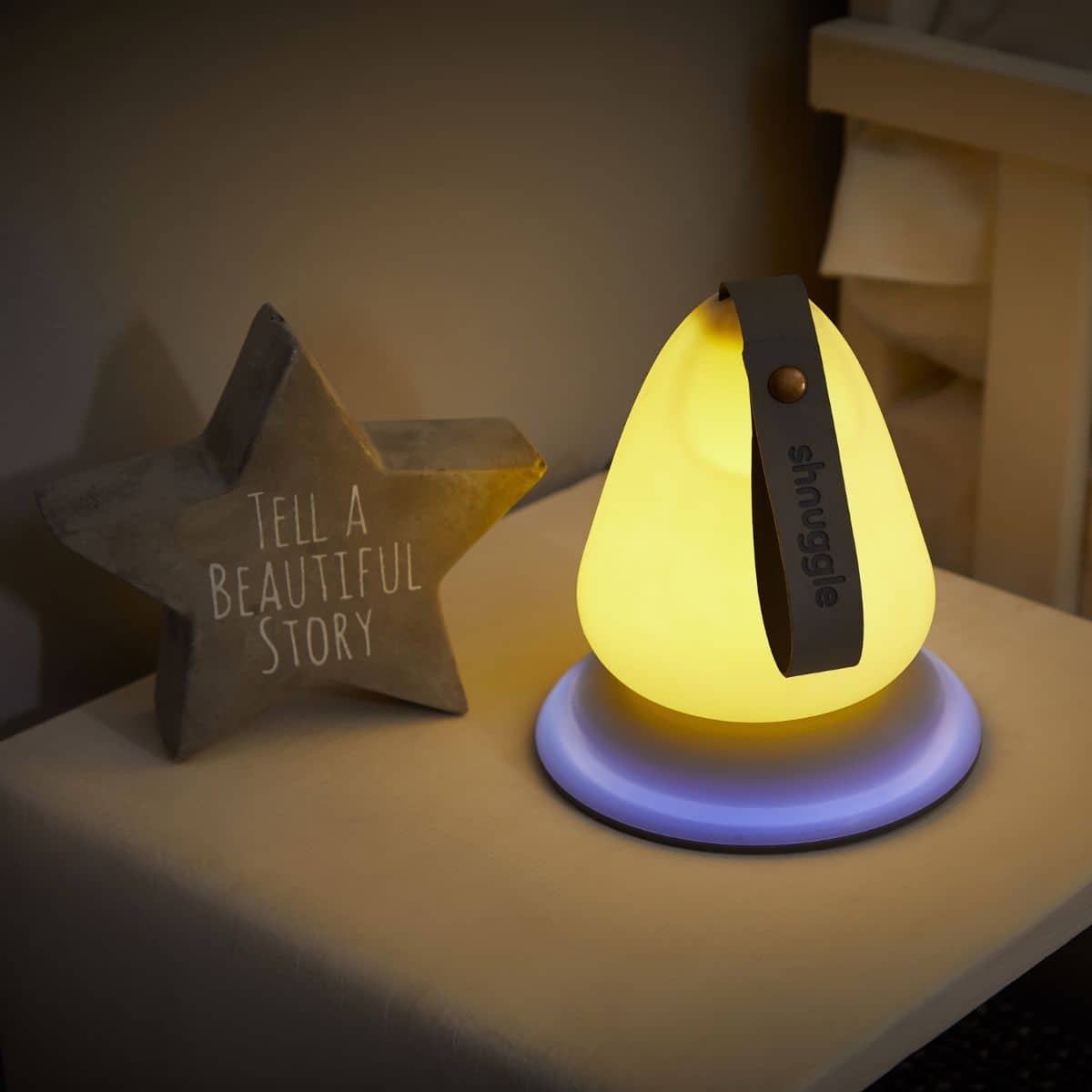 Shnuggle Moonlight Night Light and Room Thermometer