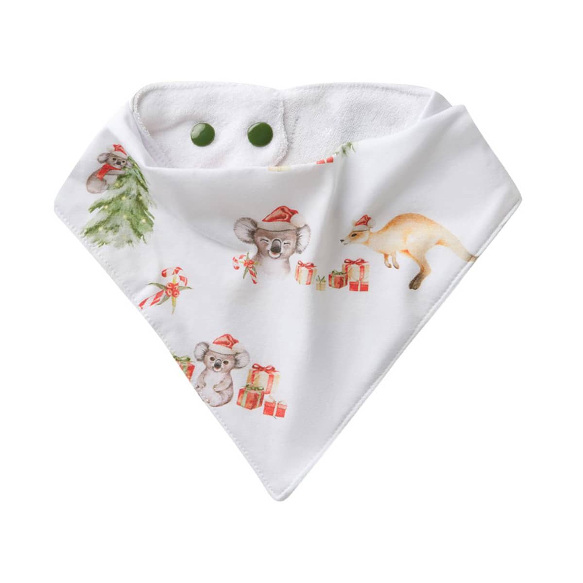 Snuggle Hunny Bandana Dribble Bib - Kangas & Koalas Organic