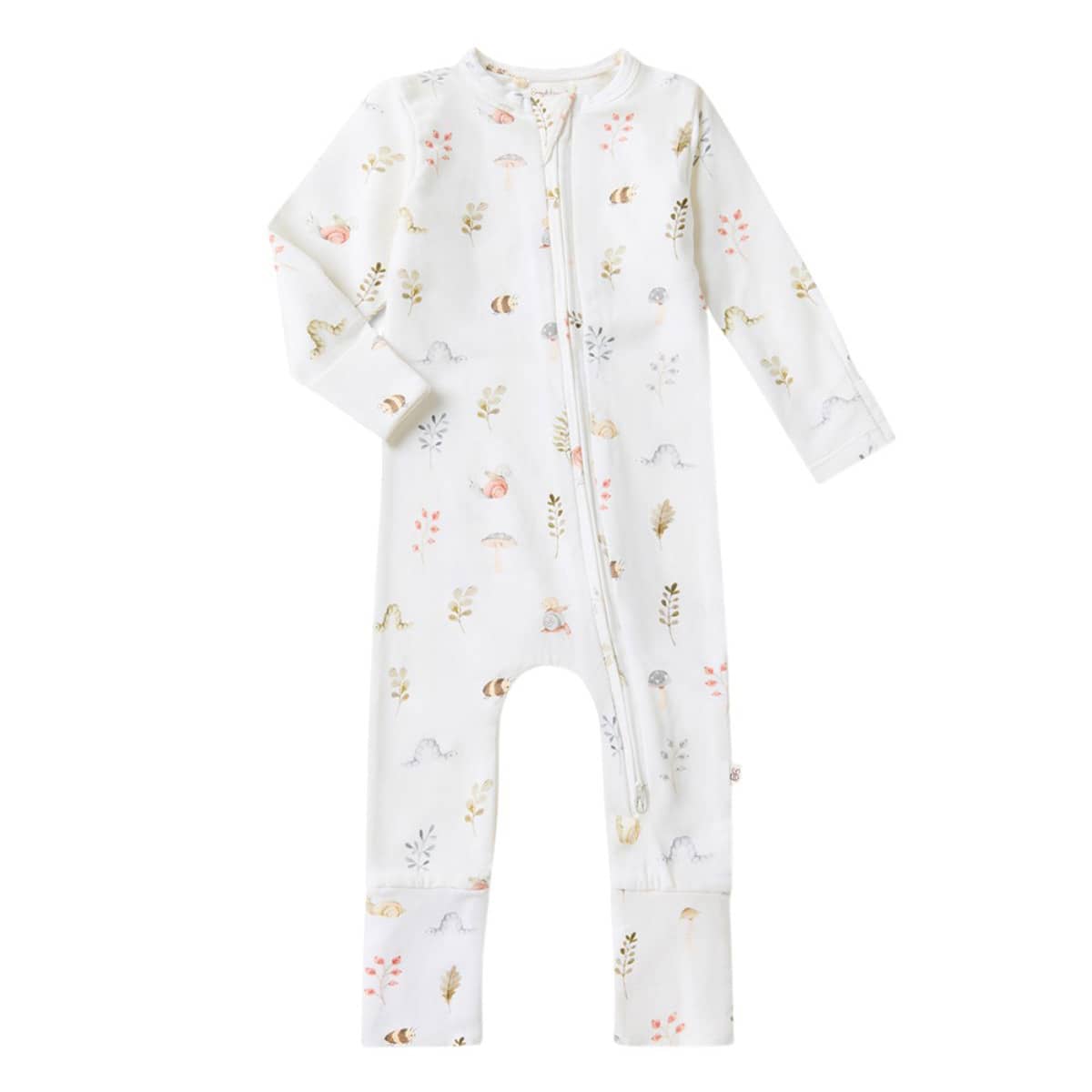 Snuggle Hunny Convertible Romper - Garden Friends