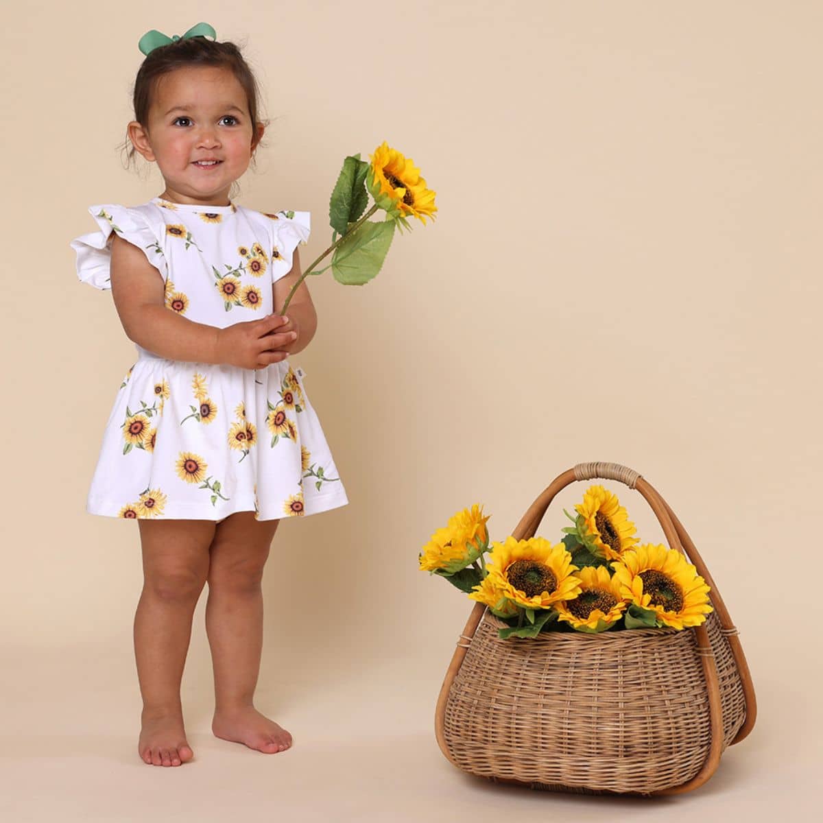 Snuggle Hunny Dress - Sunflower Organic