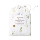 Snuggle Hunny Fitted Bassinet Sheet and Change Pad Cover - Garden Friends