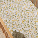 Snuggle Hunny Fitted Cot Sheet - Golden Wattle Organic