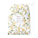 Snuggle Hunny Fitted Cot Sheet - Golden Wattle Organic