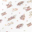 Snuggle Hunny Fitted Cot Sheet - Koala Organic