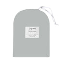 Snuggle Hunny Fitted Cot Sheet - Sage