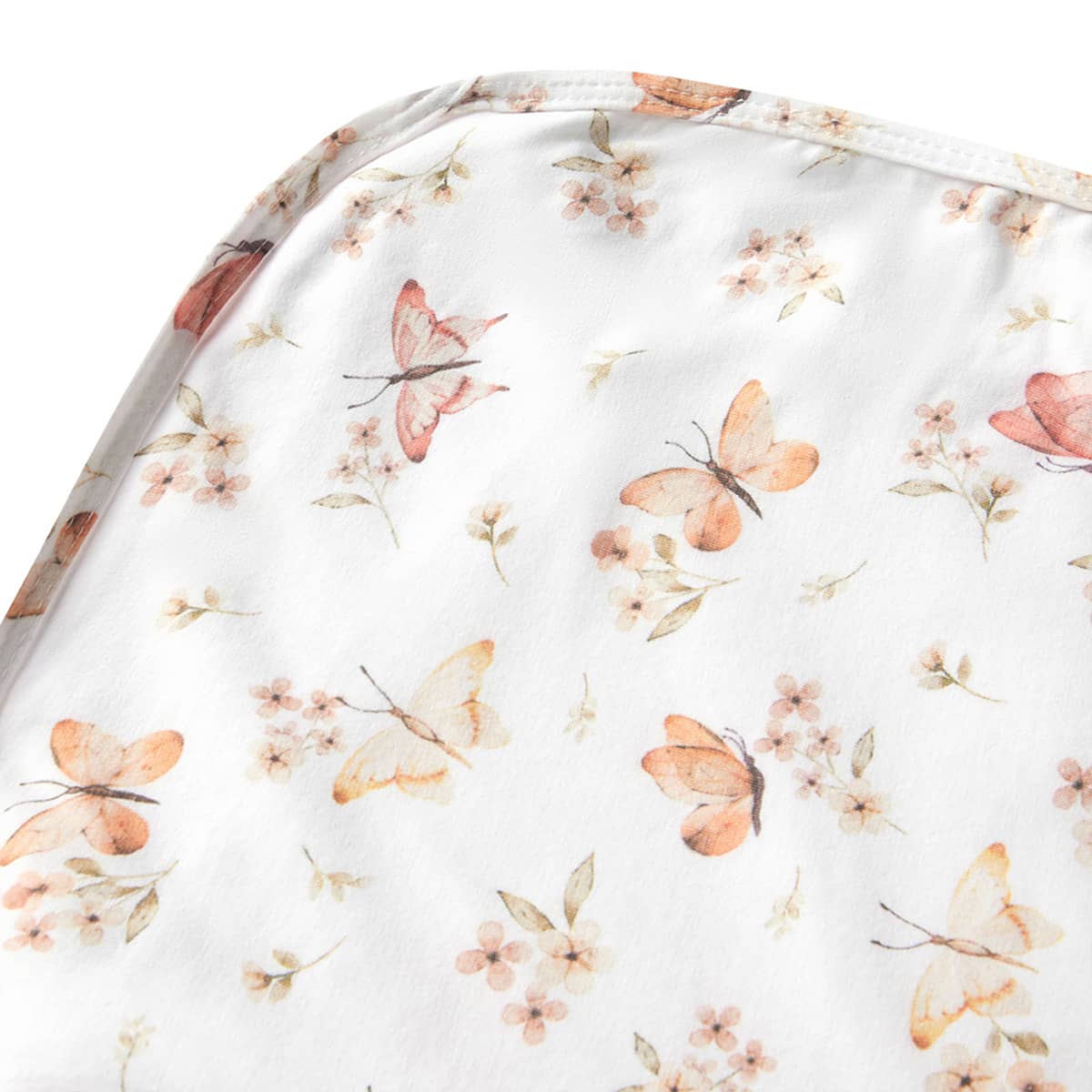 Snuggle Hunny Jersey Wrap with Matching Headwear - Butterfly Organic