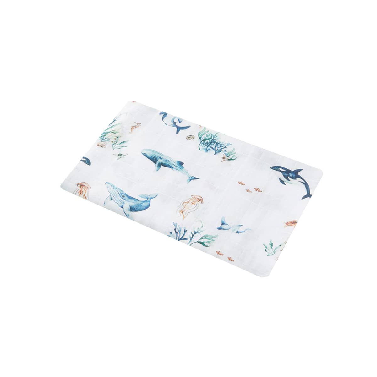 Snuggle Hunny Organic Muslin Wrap - Ocean