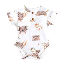 Snuggle Hunny Short Sleeve Bodysuit - Koala Organic